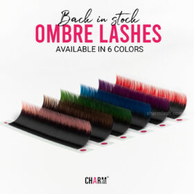 ombre lashes 6 colors