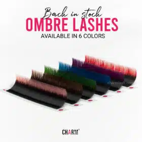 ombre lashes 6 colors