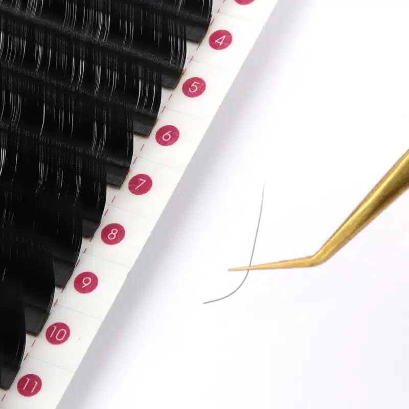 Premium Matte Eyelash Extensions - L Curl silk eyelashes l shape lash extensions wholesale silk lashes l curve lashes l shaped eyelash extensions lashes l lashes l curl l curl false lashes l curl extensions l curl lashes for hooded eyes lashes by l l eyelashes