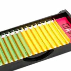 best lash supplies mixed yellow green colored eyelash extensions eyelash manufacturer OEM ODM private label custom packaging vegan Korean PBT fiber colored eyelashes extensions colored individual eyelash extensions individual eyelashes extensions eyelash extension wholesale private label mink lash extensions wholesale eyelash extensions supplies wholesale