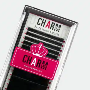 faux mink eyelash extensions individual mink lashes C curl customizing package box, logo, label