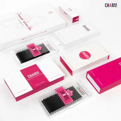 Premium Matte Eyelash Extensions - M curl eyelash-extensions-packaging-box-own-brand-lash-tray-lash-extension-supply-lash-extension-wholesale-private-label