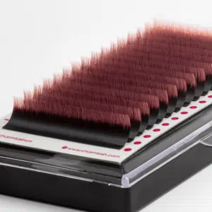 Ombre-pink-eyelash-extensions-two-toned-lashes-eyelash-extensions-wholesale-manufacturer