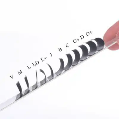 Charmlash curl chart 