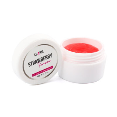 Eyelash cream remover - Strawberry cream remover - Net weight