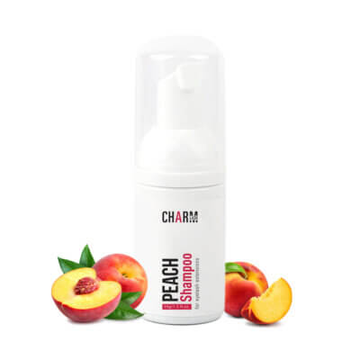 Peach-scented lash extension shampoo wholesale