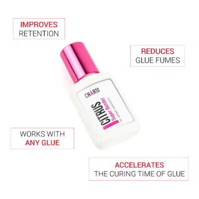 Eyelash extension bonder - Citrus Super bonder benefit