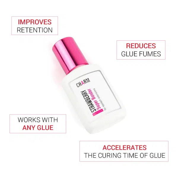 lash bonder Strawberry eyelash extension super bonder lash bonder lash superbonder lash extension bonder super bond lash glue super bonder for eyelash extensions luxury eye super bonder