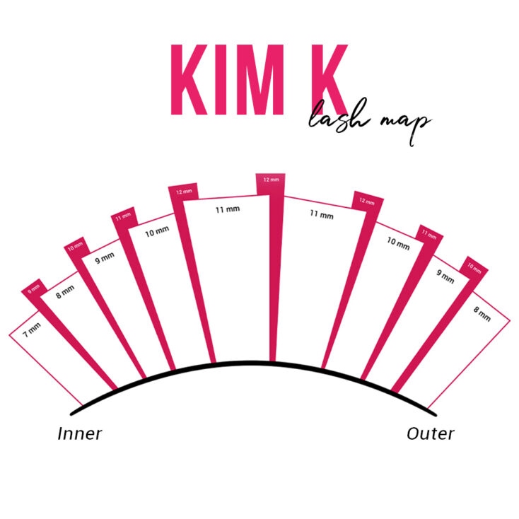 How to make the most sought-after Kim K eyelash extensions Kim K eyelash extensions