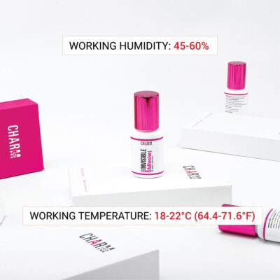 Invisible lash adhesive (4-5s) Ingredients - invisible 4-5s fast drying lash adhesive - charmlash