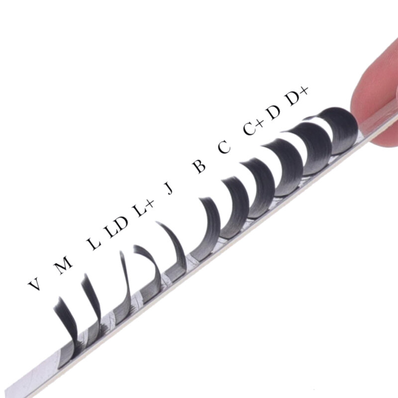 lash curls types of eyelash extension curls difference between c and d curl lashes