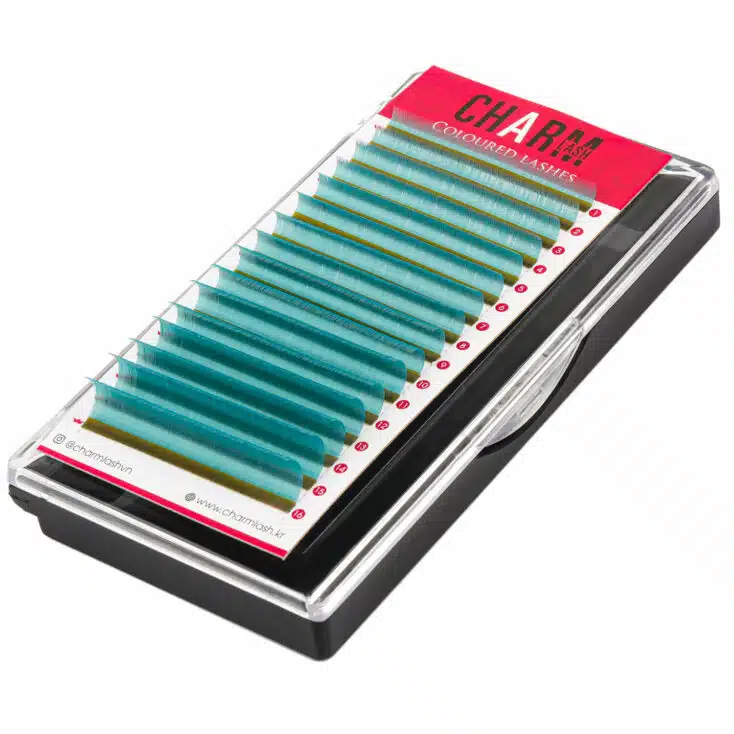 Color your beauty with pride lashes! lash extensions with color O.blue