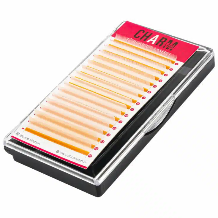Color your beauty with pride lashes! lash extensions with color silver