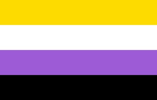 nonbinary pride flag pride lashes