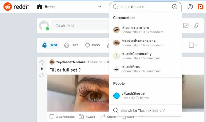 lash-extension-forum-and-group reddit