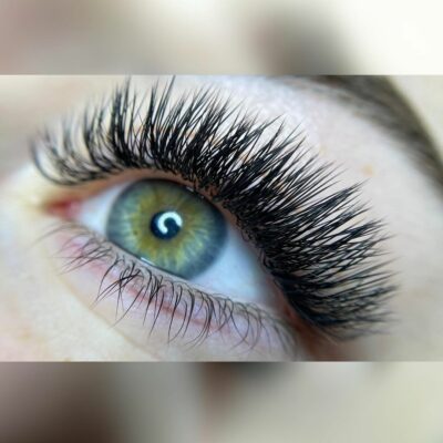 a flat-lash-extensions set can last for 5-6 weeks