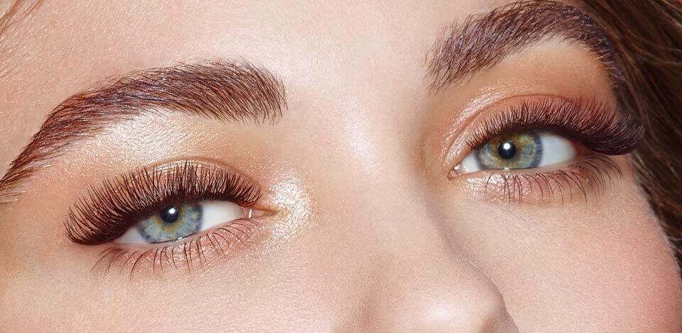 Bottom Lash Extensions for almond eye
