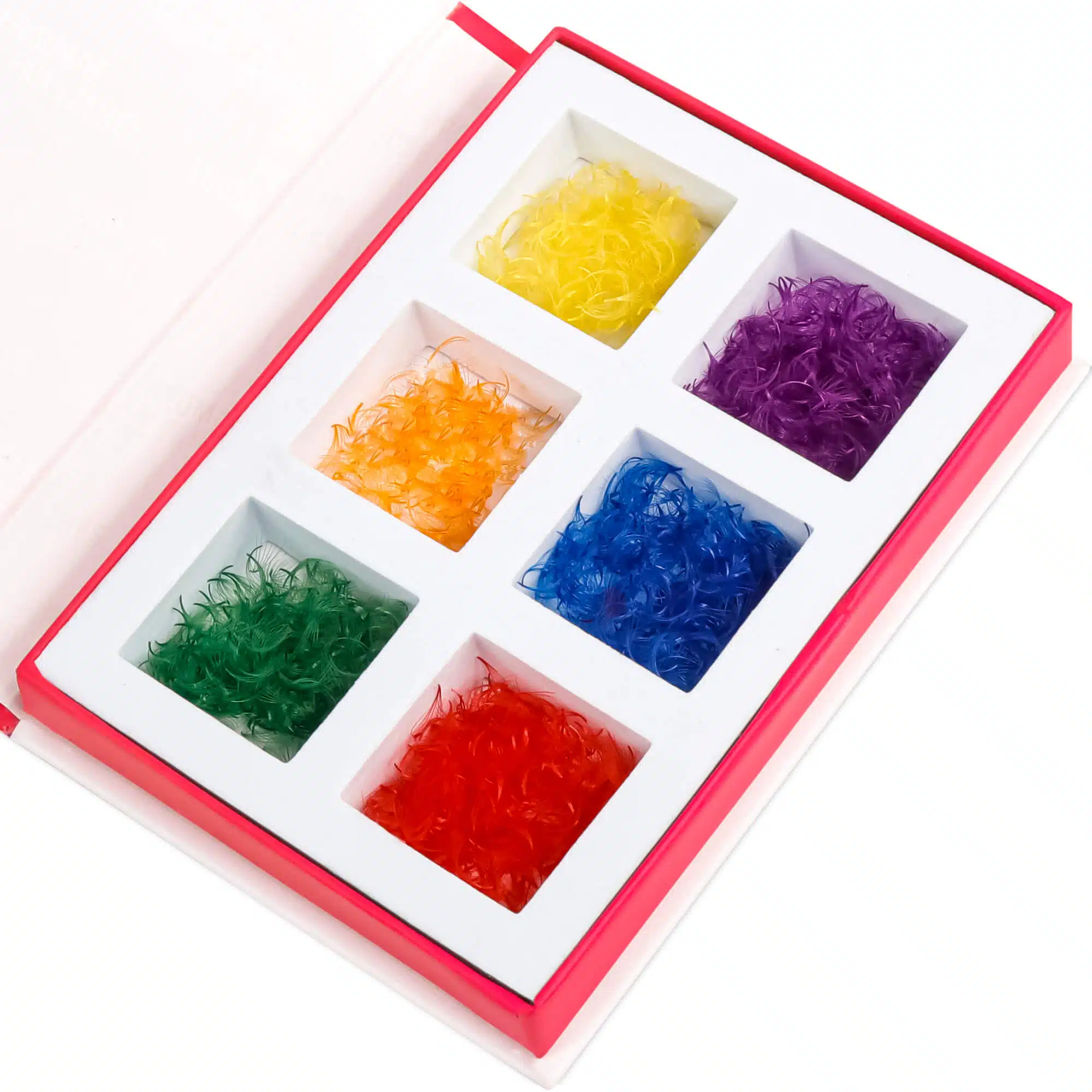 6-section-Promade-loose-fan-tray-mixed-colored