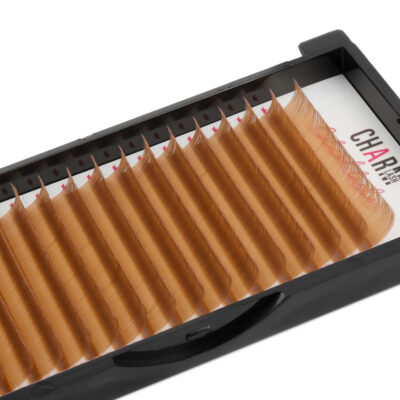 Cinnamon brown lash extensions tray
