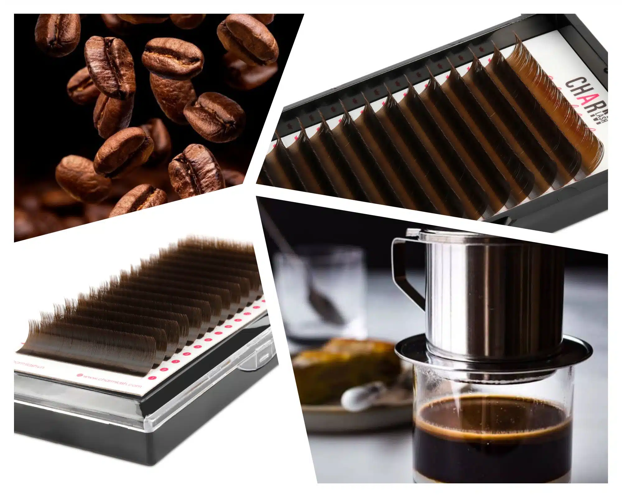 12 shades of brown - A perfect alternative for black lashes cafe noir lashes