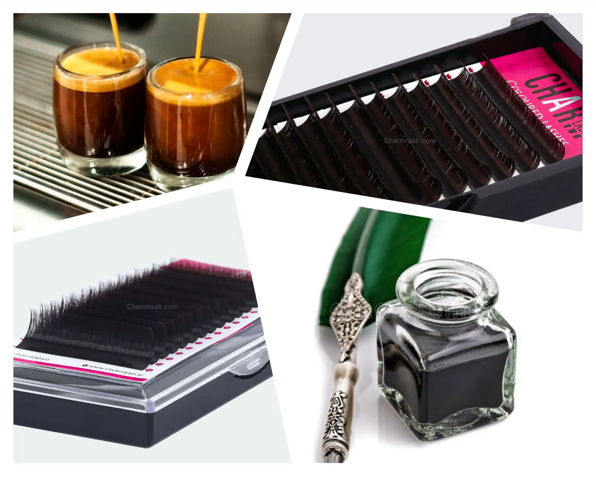 12 shades of brown - A perfect alternative for black lashes espresso brown lashes