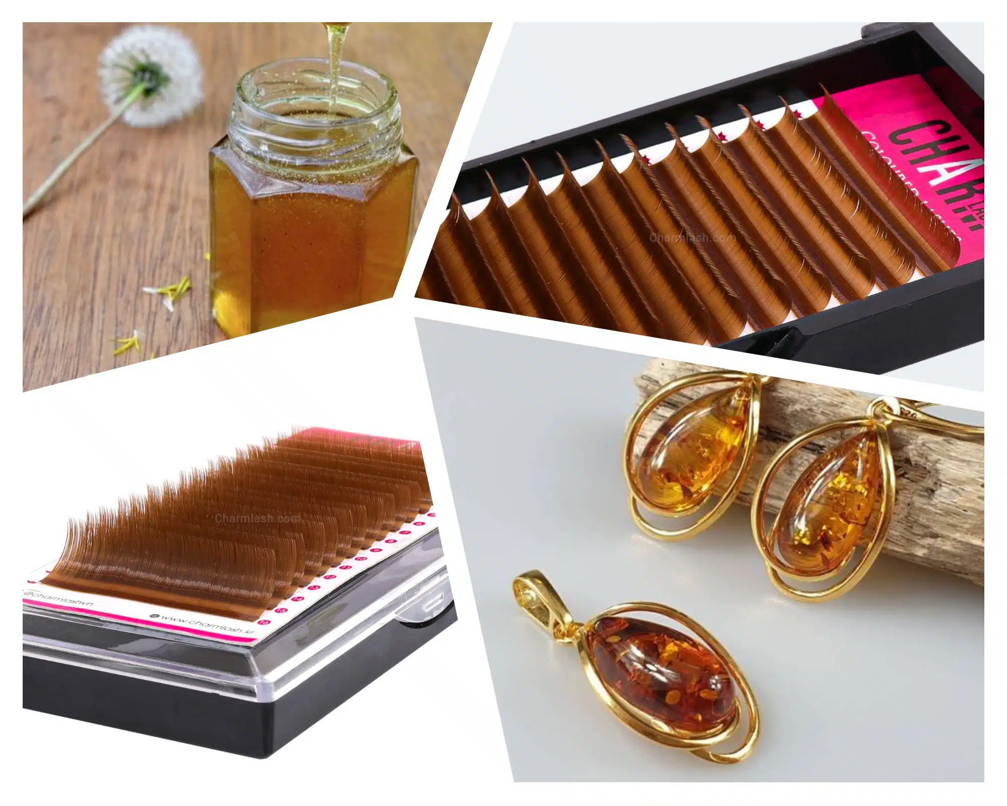 12 shades of brown - A perfect alternative for black lashes honey brown lashes