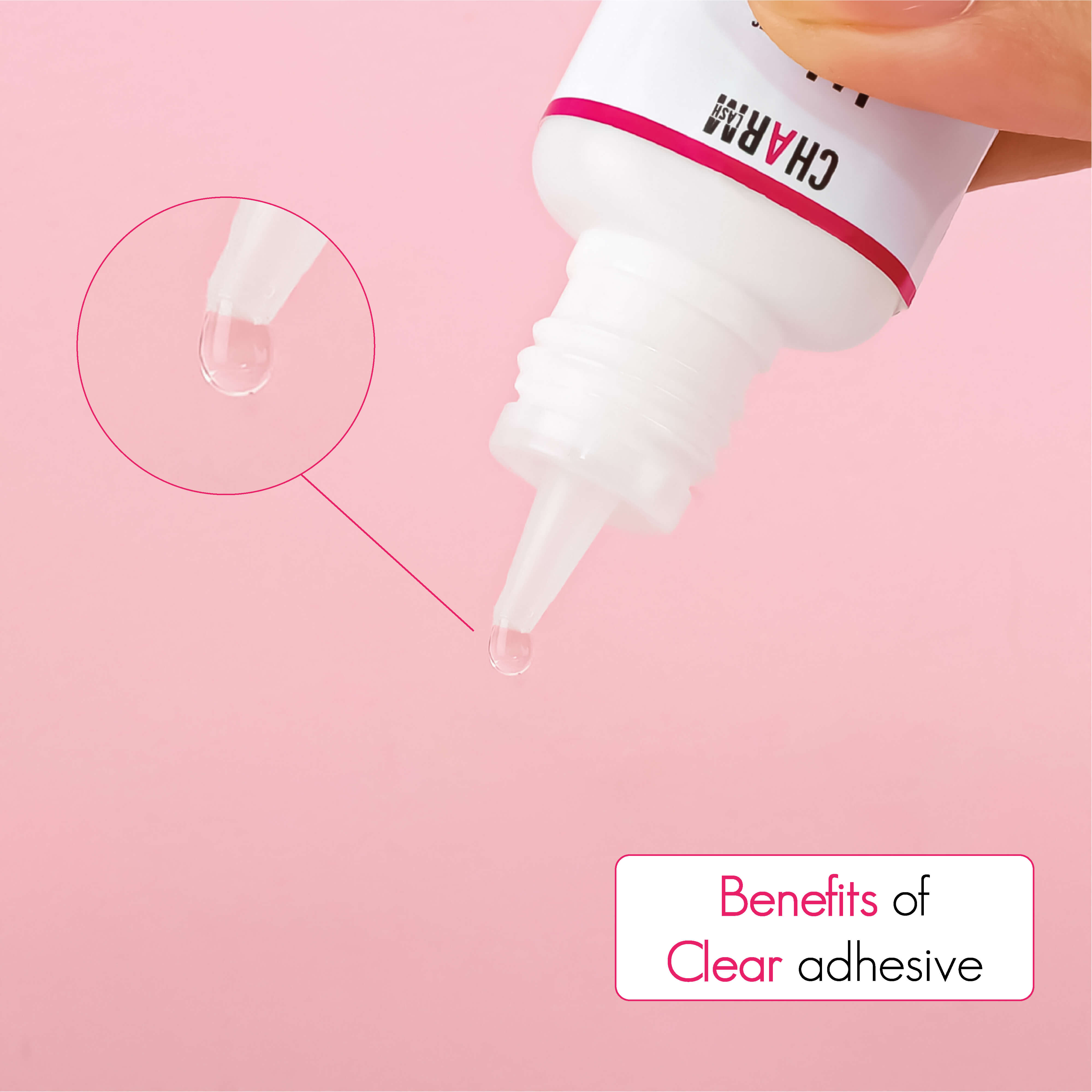 benefits of clear adhesive