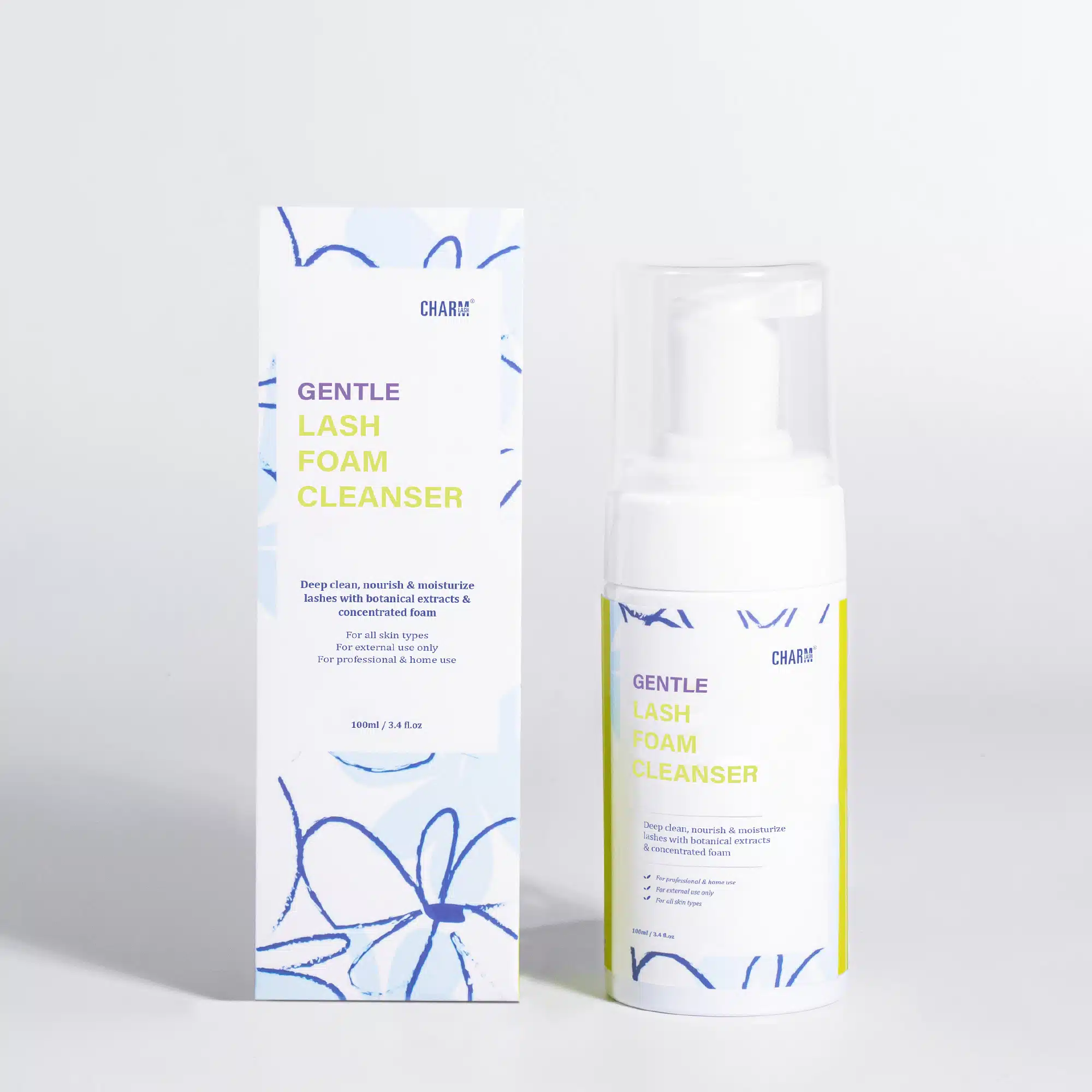 Gentle and Soothing Lash Foam Cleansers: Two New Releases Gentle lash foam cleanser wholesale manufacturer