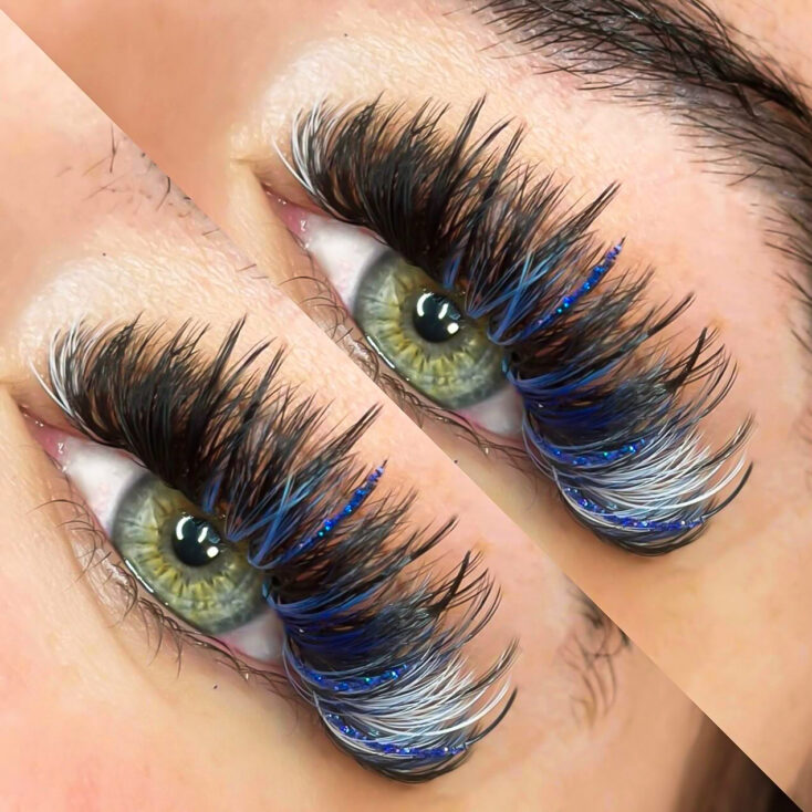 Icy Blue Lashes