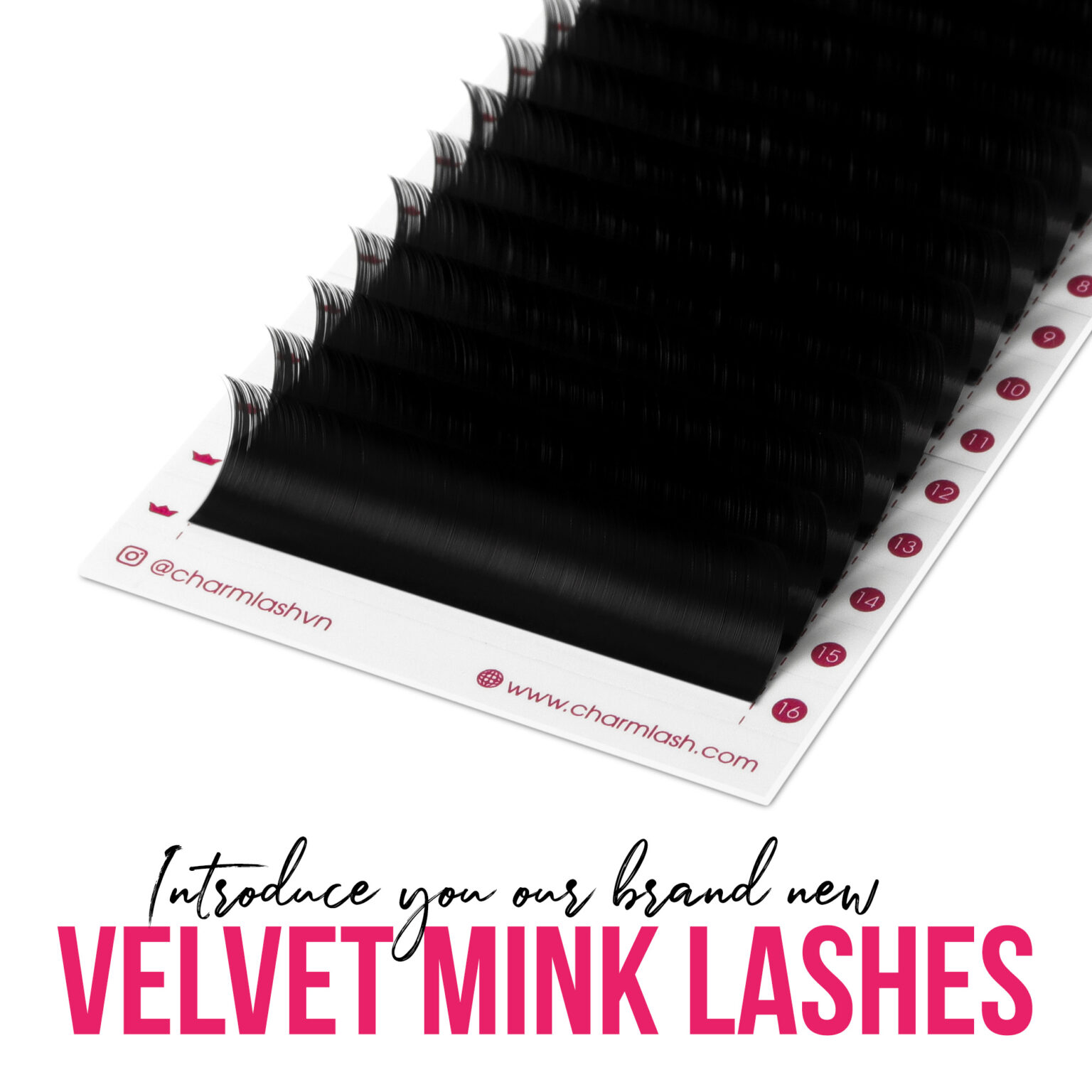 Velvet mink lashes