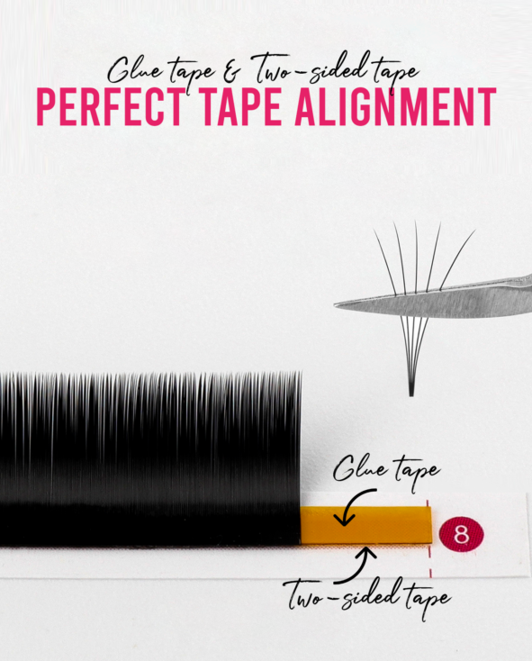 Glue-tape-and-two-sided-tape-alignment-eyelash-extensions-wholesale-manufacturer-in-Vietnam
