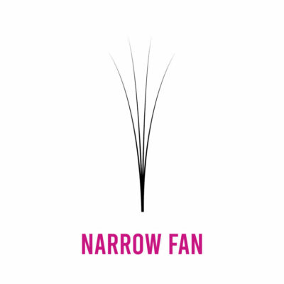 Premade narrow fan