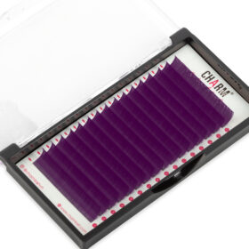 Premium Matte Violet Colored Lashes 4 - eyelash extension wholesale manufacturer