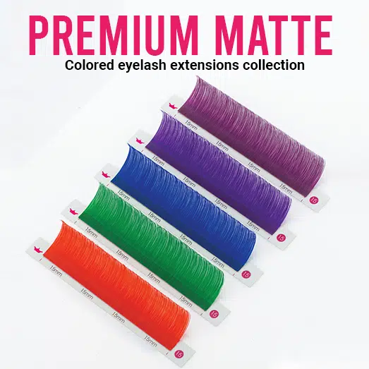 New releases ! Premium matte colored eyelash extensions Premium-matte-colored-eyelash-extensions