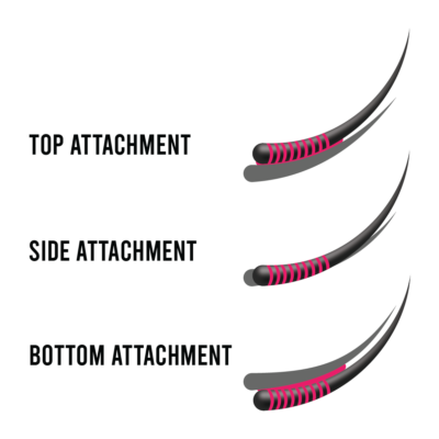 laser lashes's flexible attachments