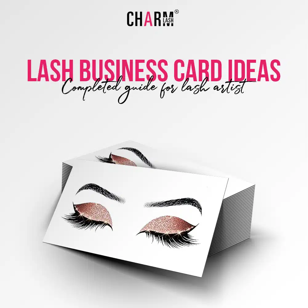 Lash business card ideas - Completed guide for lash artist Lash Business Card Ideas