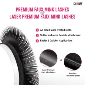 Premium Faux Mink vs Laser Premium Faux Mink