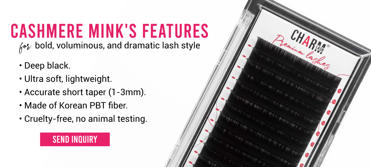 Key feature of Cashmere Mink Lashes CC Curl