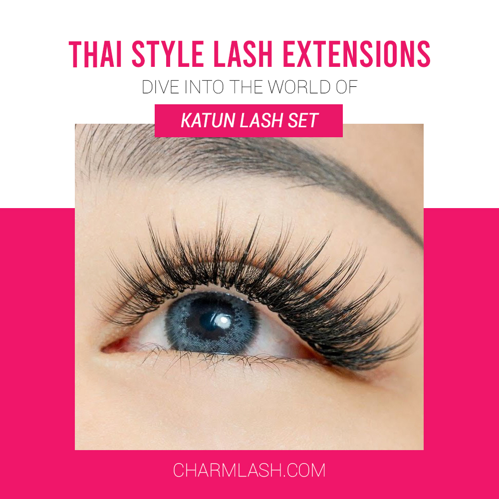 Thai Style Lash Extensions Dive into the World of Katun Lash Set