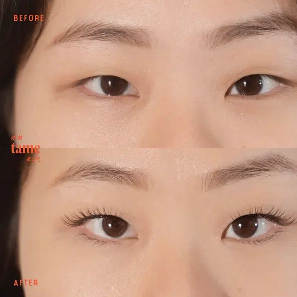 Best Eyelash Extension for Monolid Eyes before and after monolid eyelash extension
