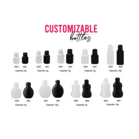 lash adhesive customizable bottles