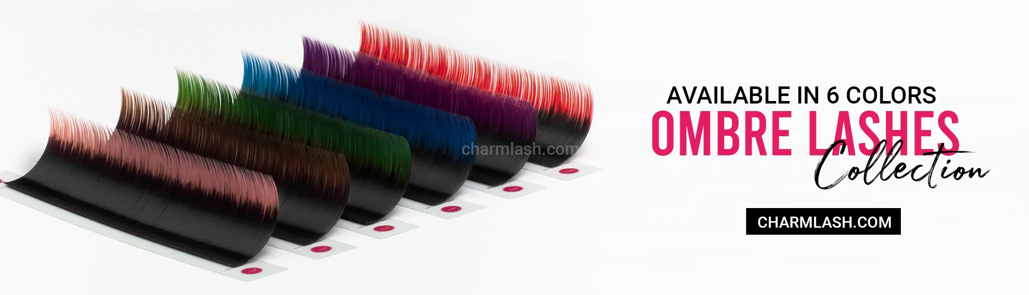 ombre lashes collection - two-toned lashes