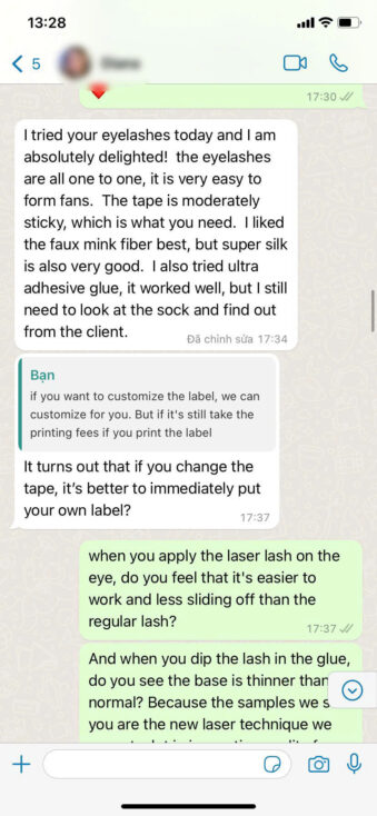 Laser Mixed Rainbow Colored Eyelash Extensions - CC/C+ Curl feedback 3