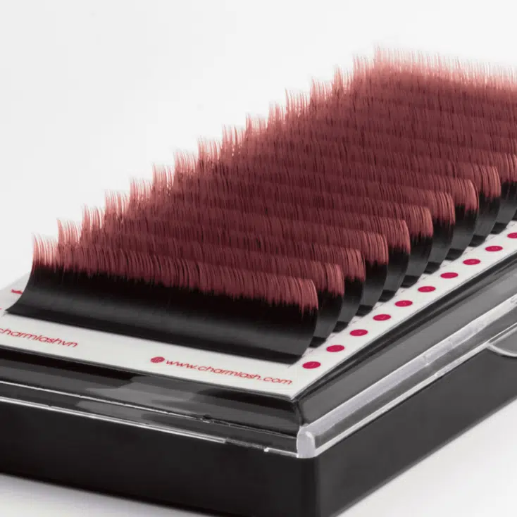 Ombre Eyelashes: The Trendy Way to Celebrate Your Eyes with Color Colored Eyelash Extensions – Two toned pink eyelashes