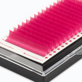 Premium Matte Hot Pink-Colored - Eyelash Wholesale Manufacturer