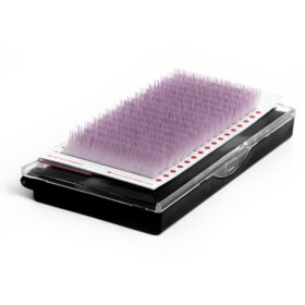 Premium Matte Lavender Colored Lashes-1