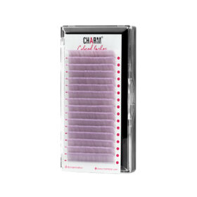 Premium Matte Lavender Colored Lashes eyelash wholesale manufacturer 1