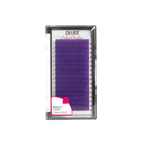 Premium Matte Lilac Colored Lashes - Eyelash Wholesale Manufacturer