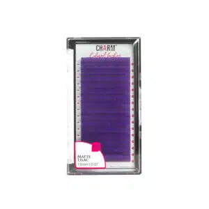 Premium Matte Lilac Colored Lashes - Eyelash Wholesale Manufacturer