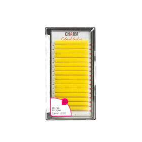 Premium-Matte-Yellow-Colored-Lashes-Wholesaler-Manufacturer